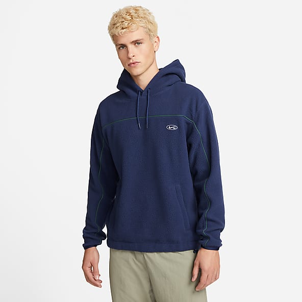 navy blue nike pullover