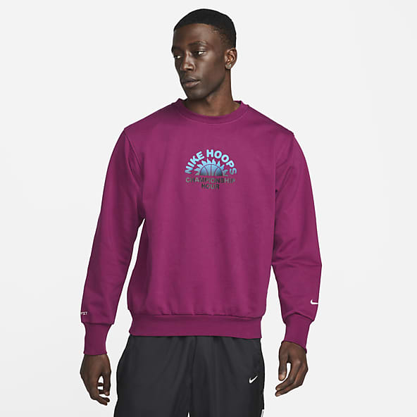 Nike purple crew neck sweatshirt 