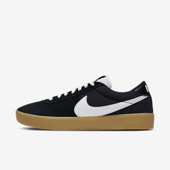 mens nike leather skate shoes