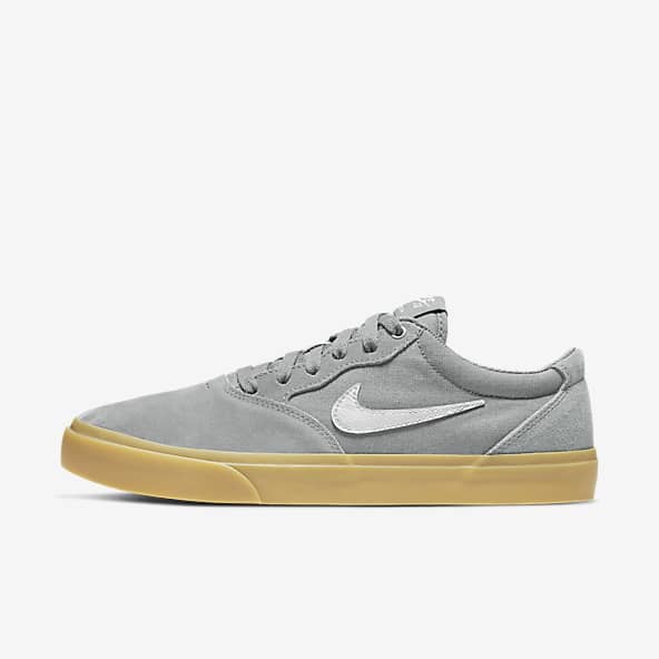nike gray skate shoes