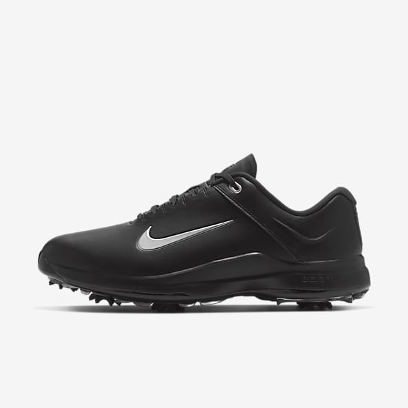 black nike golf shoes