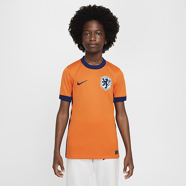 Primera equipación Stadium Países Bajos 2024/25 (selección femenina) Camiseta de fútbol Replica Nike Dri-FIT - Niño/a