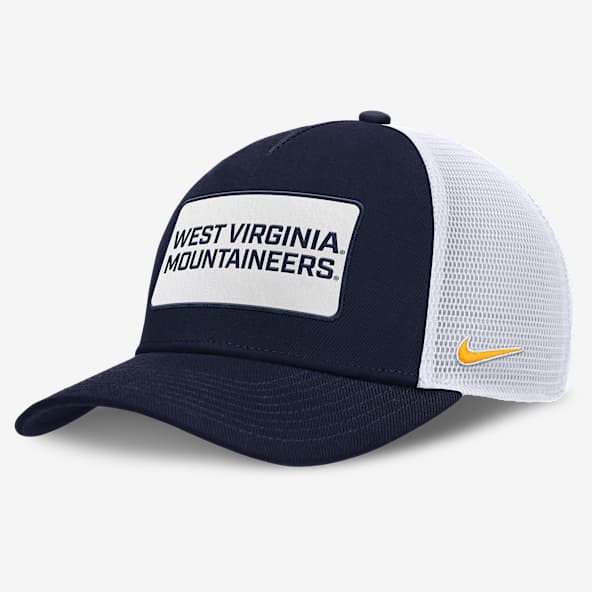 West Virginia On-Field Rise Men's Nike College Trucker Adjustable Hat