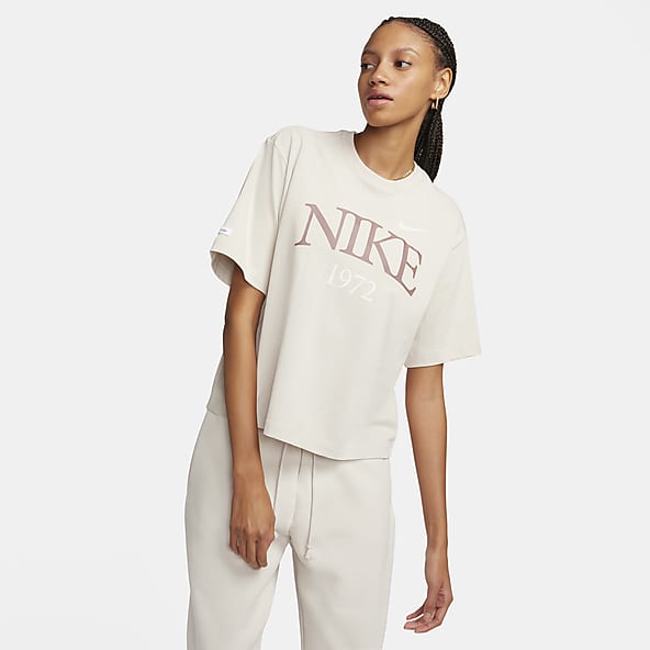 Camisetas nike shop mujer marron