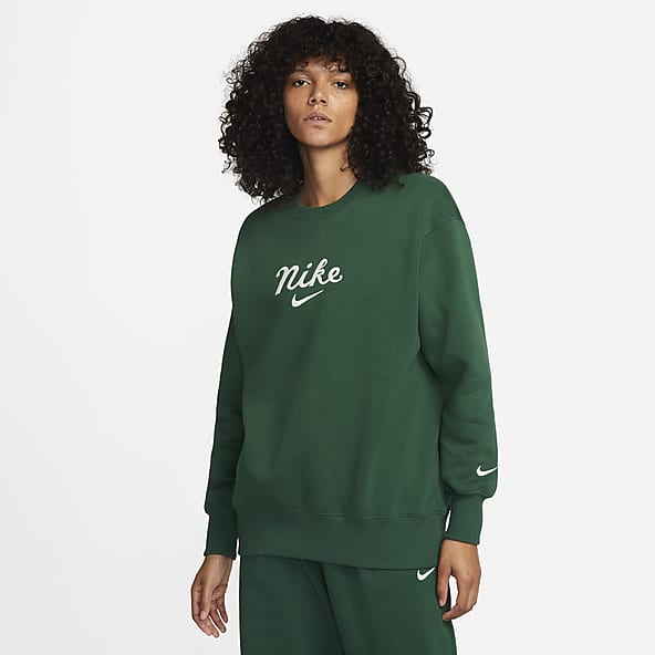 Mujer Verde con y sin gorro. Nike US