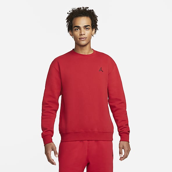 red jordan pullover