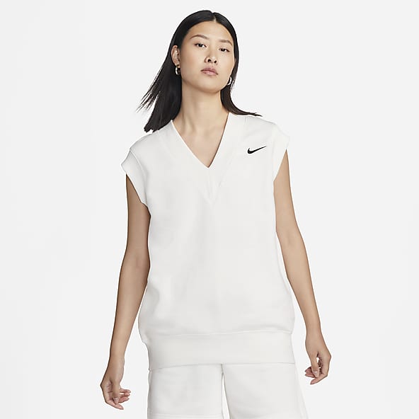 Womens White Tops & T-Shirts. Nike JP