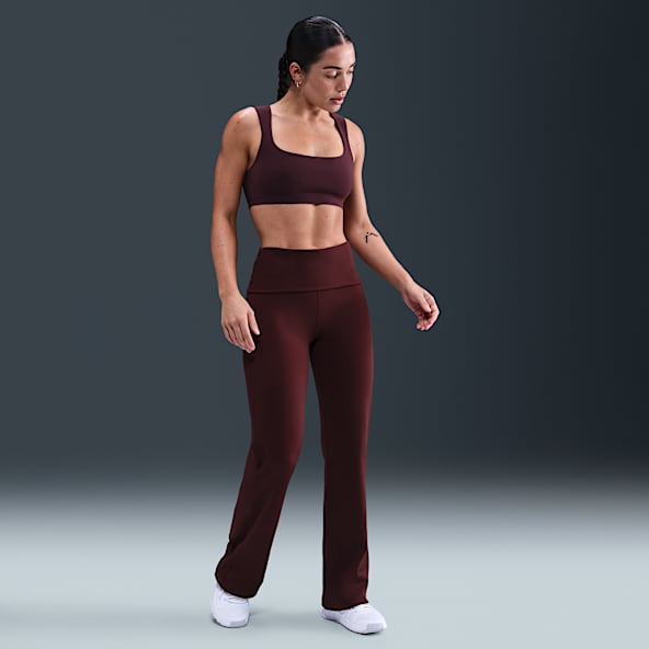 Nike One Nike One Pantalón Dri-FIT de talle alto plegable - Mujer