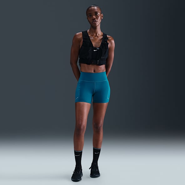Nike Swift Women's High-Waisted 10cm (approx.) Tight Running Shorts with Pockets