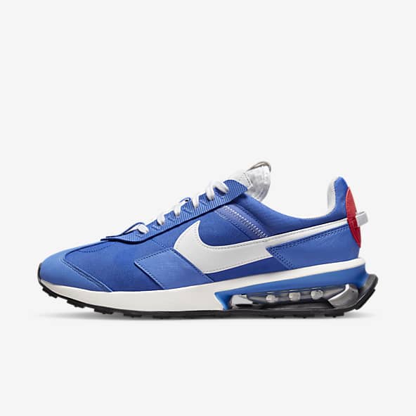 nike mens shoes red white and blue