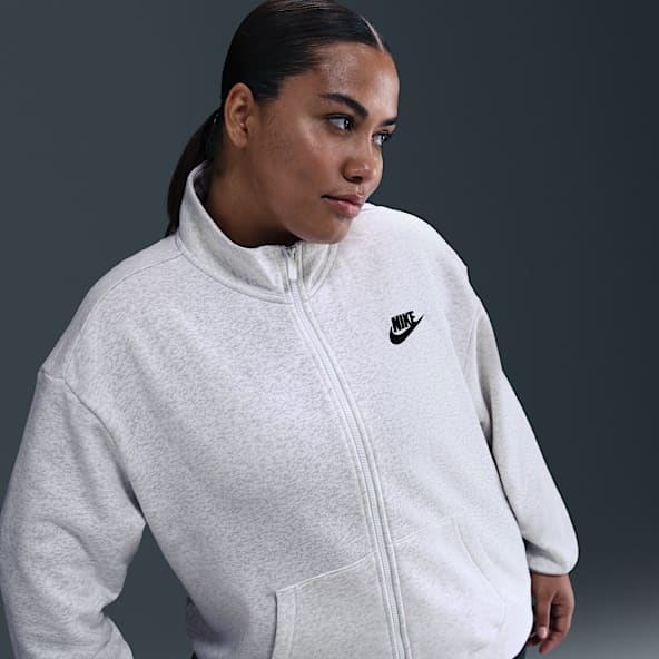 Nike Sportswear Club Fleece Women's Loose Track Jacket (Plus Size)