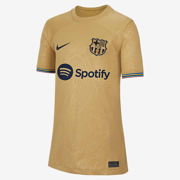 blouse Boer mouw F.C. Barcelona Kits & Shirts 2022/23. Nike GB
