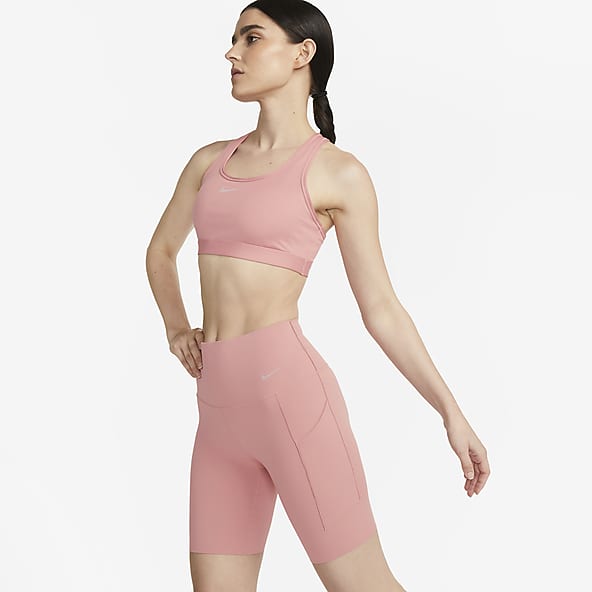 Buy Nike Pink Victory Shape High Support Sports Bra from Next Luxembourg
