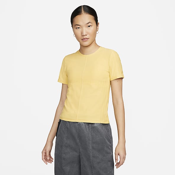 Womens Yellow Tops \u0026 T-Shirts. Nike.com