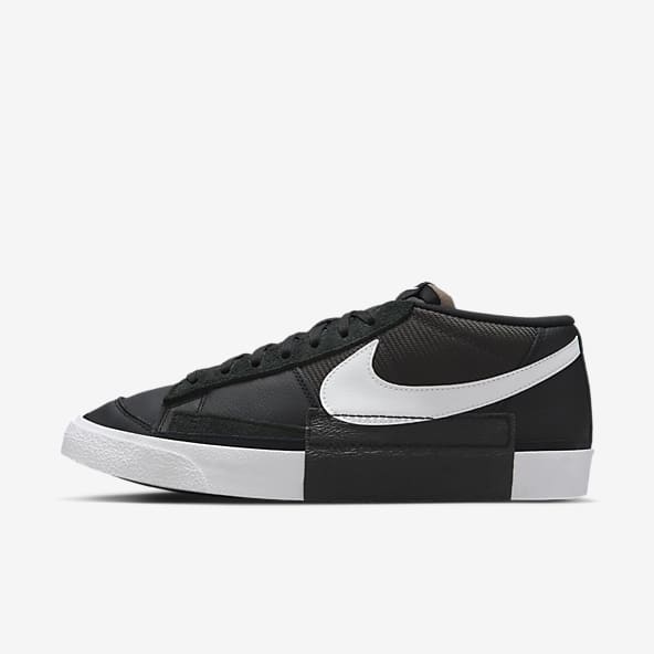 black low nike blazers