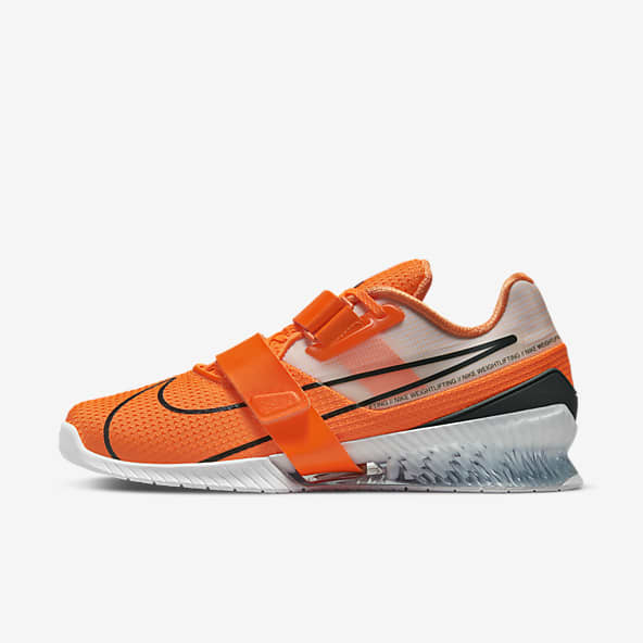Basket nike homme orange sale