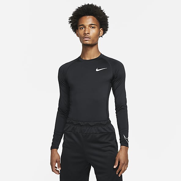 Nike Pro Dri-FIT Playera de manga larga con corte ajustado para hombre