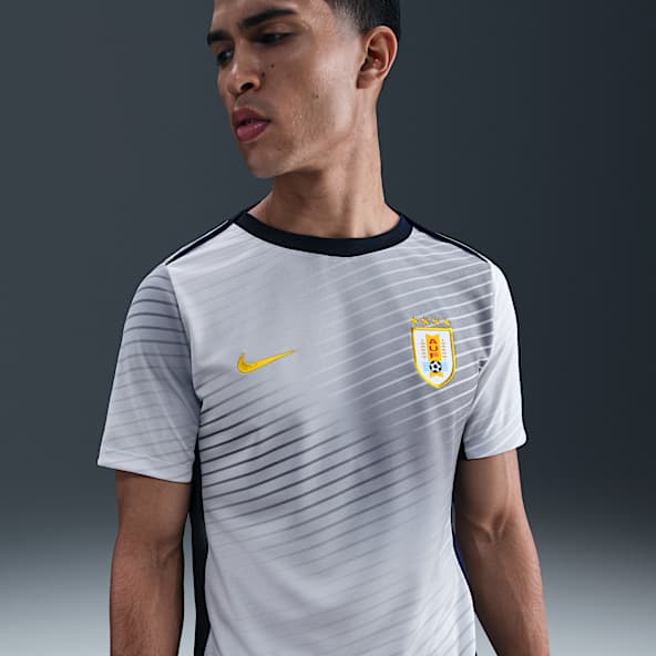 Uruguay Academy Pro Uruguay Academy Pro Playera de fútbol de manga corta Nike Dri-FIT para antes del partido para hombre