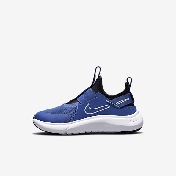 blue nike slip ons
