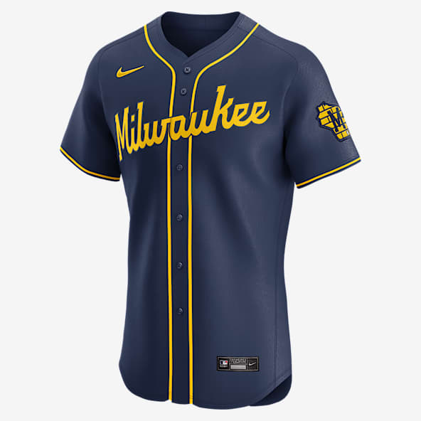 Milwaukee Brewers Men's Nike Dri-FIT ADV MLB Elite Jersey