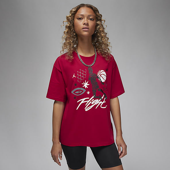 Jordan Red Tops \u0026 T-Shirts. Nike RO