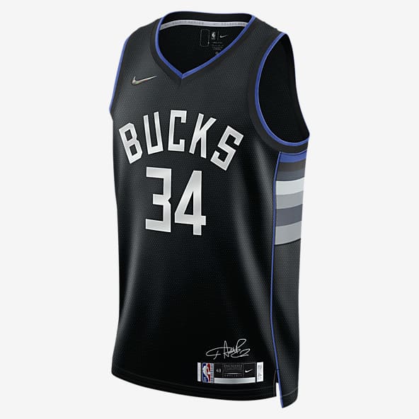 Nike Black Giannis Antetokounmpo Kits & Jerseys. Nike GB
