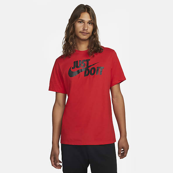 Nike Men's Sportswear T-Shirt Black/Red