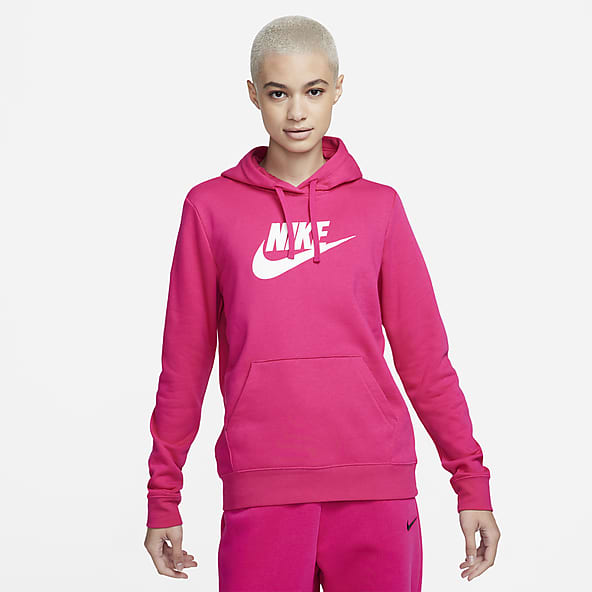 Mujer Rosa Sudaderas con y sin gorro. Nike US