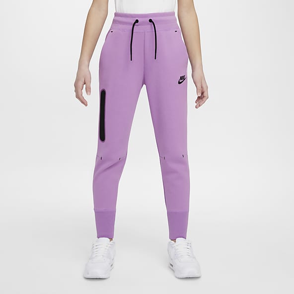 Free Shipping Kids Girls Purple sweatpants Joggers Pants 3/4 NEW !!