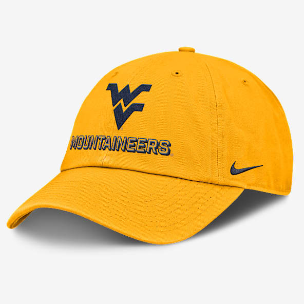 West Virginia On-Field Club Gameday Men's Nike College Adjustable Hat