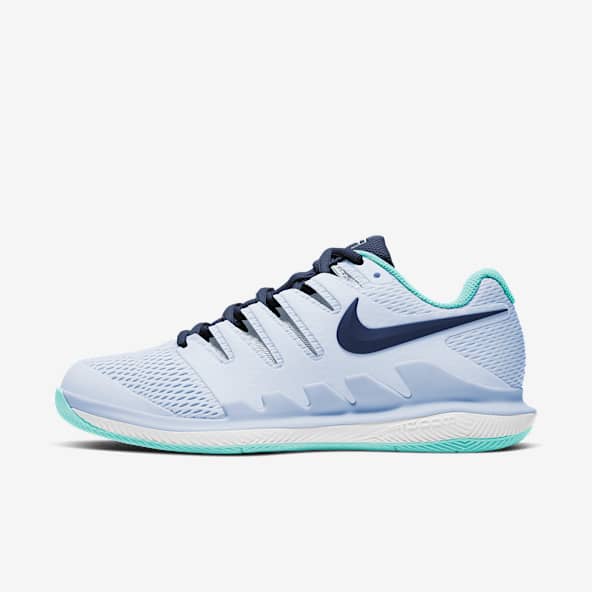 blue nike tennis shoes womens