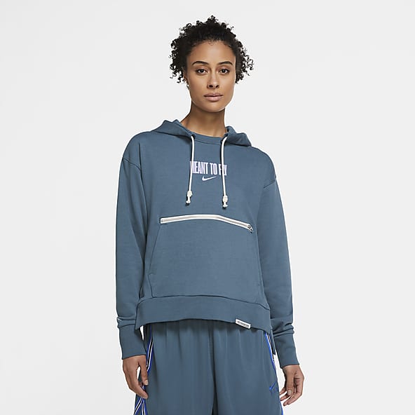 blue nike hoodie and sweatpants