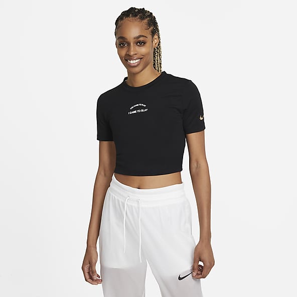 Dames Korter model Tops en T-shirts. Nike BE