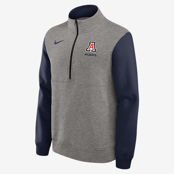 Arizona Club Men's Nike College 1/2-Zip Crew
