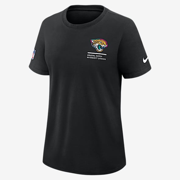 Jacksonville Jaguars Crucial Catch Women's Nike Dri-FIT NFL T-Shirt