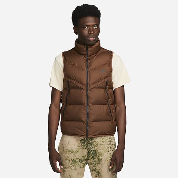 Chaleco nike marron deals
