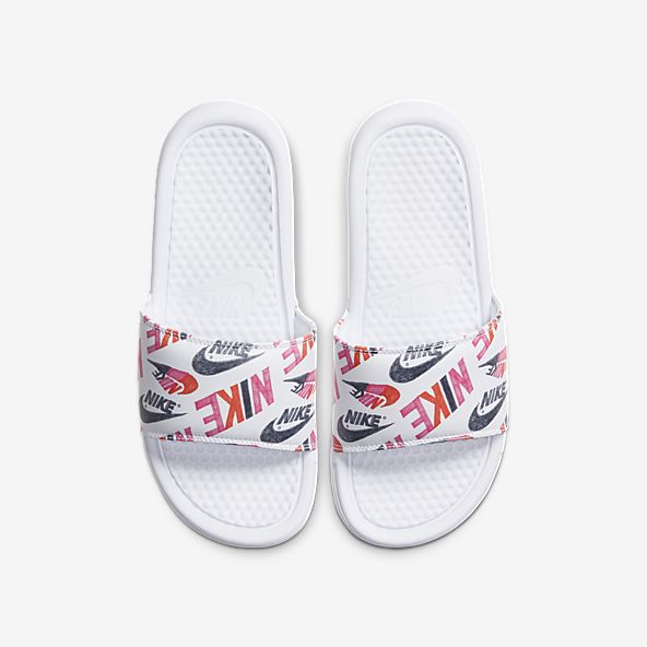 chanclas nike mujer verde agua