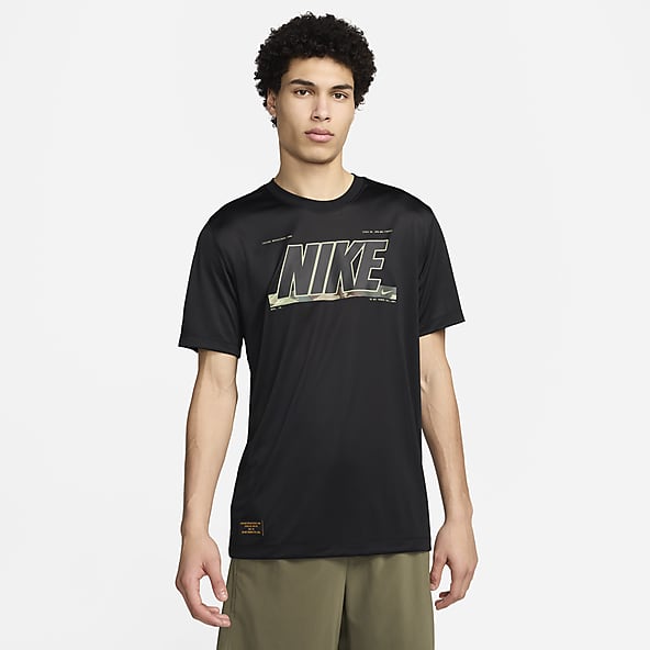 Homem Treino e ginásio Partes de cima e T-shirts. Nike PT