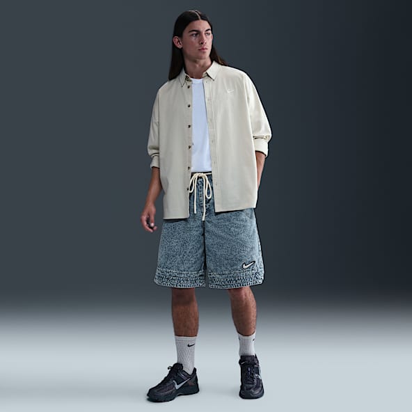 Nike Denim basketshorts til herre (25 cm)