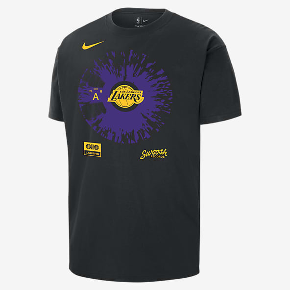 Nike NBA Los Angeles Lakers Essential Dri-Fit Yellow T-Shirt - NBA from USA  Sports UK