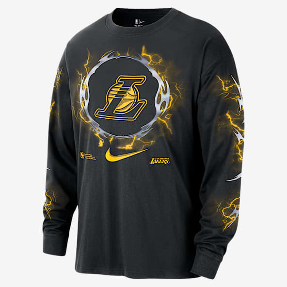 Los Angeles Lakers Courtside Los Angeles Lakers Courtside Men's Nike NBA Long-Sleeve T-Shirt