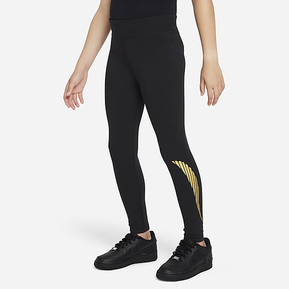 Nike Pro Big Kids' (Girls') Tights (Black/White, XL) : : Clothing  & Accessories