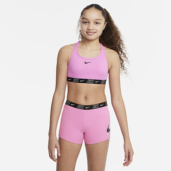 Nike Swim Big Kids' (Girls') Racerback Bikini & Shorts Set