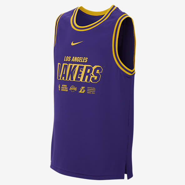 Nike Basketball NBA LA Lakers Courtside full tracksuit in purple