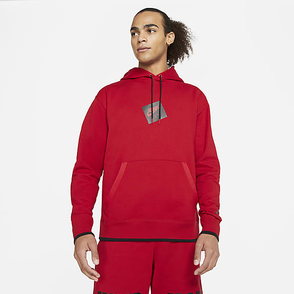 mens red nike jumper