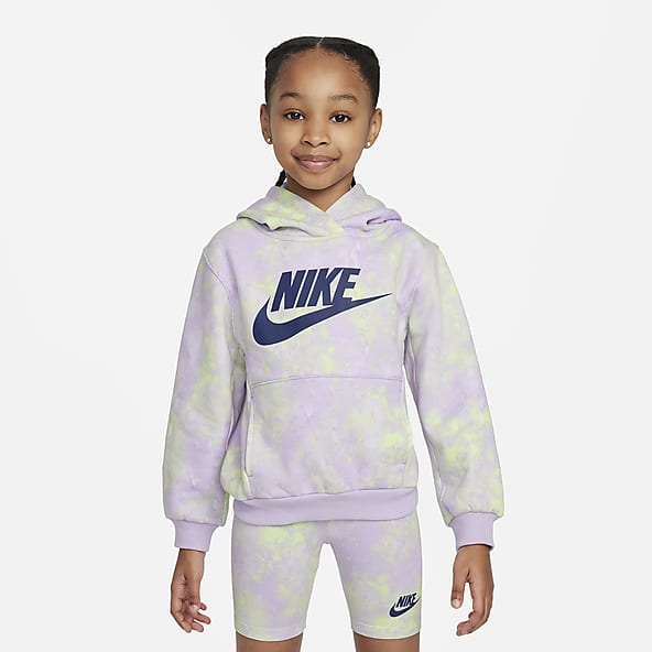 Nike Swooshfetti Kids Girls Leggings - Black