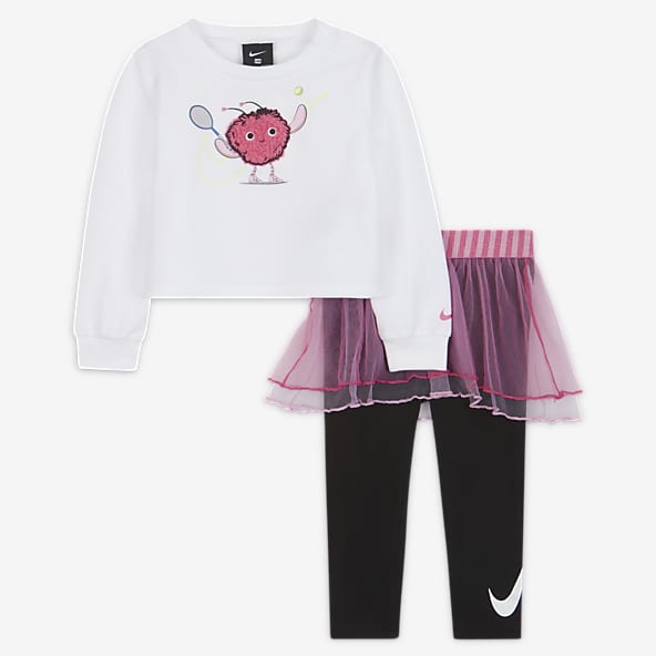 purple nike baby outfit