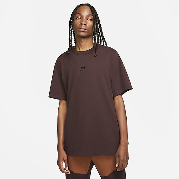 brown nike shirt