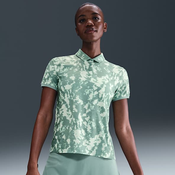 Nike Victory Women's Dri-FIT Short-Sleeve Printed Golf Polo