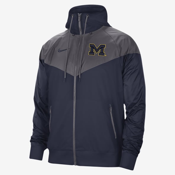 nike college windbreakers